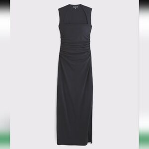 ⭐Moda International Victoria's Secret Black Midi Stretch Dress Medium⭐